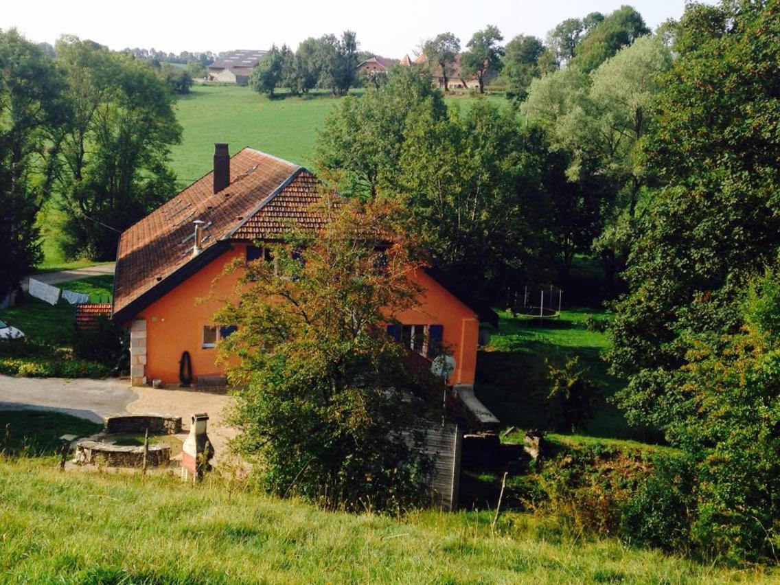 Bed and Breakfast Le Moulin Des Oyes Censeau Zewnętrze zdjęcie